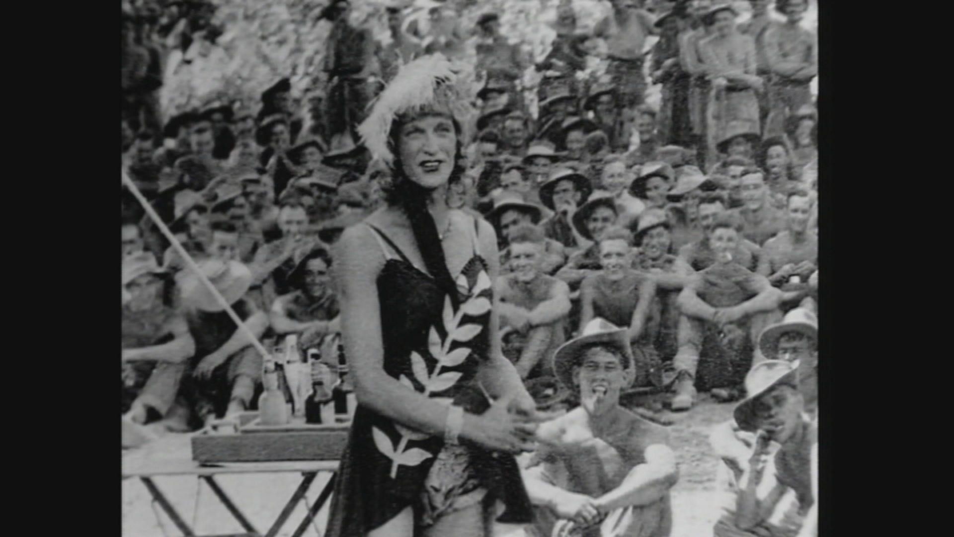 3.5 Entertaining the troops. No wet feathers here